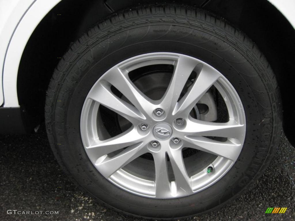 2011 Hyundai Santa Fe SE AWD Wheel Photo #42320579