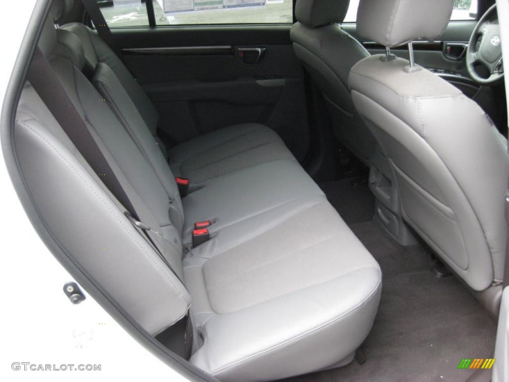 Gray Interior 2011 Hyundai Santa Fe SE AWD Photo #42320767