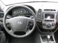 Gray 2011 Hyundai Santa Fe SE AWD Dashboard