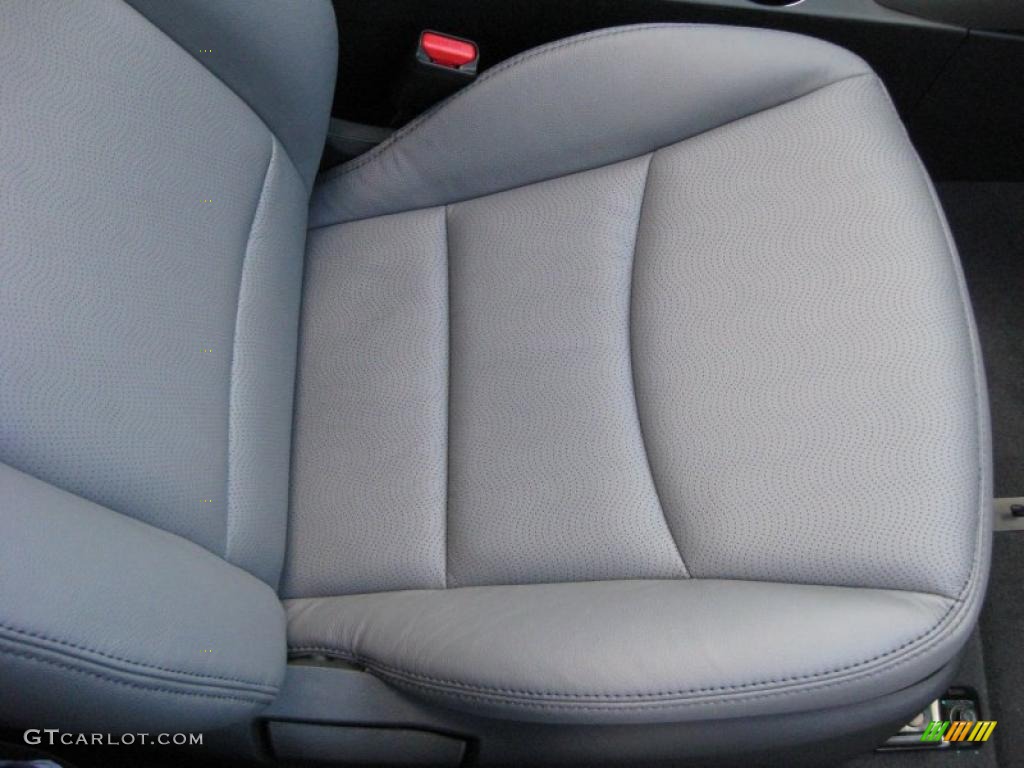 Gray Interior 2011 Hyundai Elantra Limited Photo #42321179