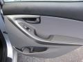Gray 2011 Hyundai Elantra Limited Door Panel