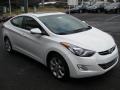 Pearl White 2011 Hyundai Elantra Limited Exterior