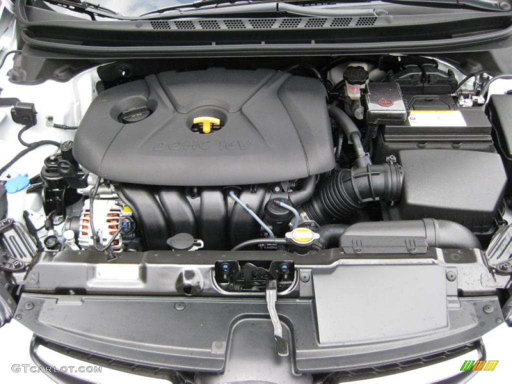 2011 Hyundai Elantra Limited 1.8 Liter DOHC 16-Valve D-CVVT 4 Cylinder Engine Photo #42321491