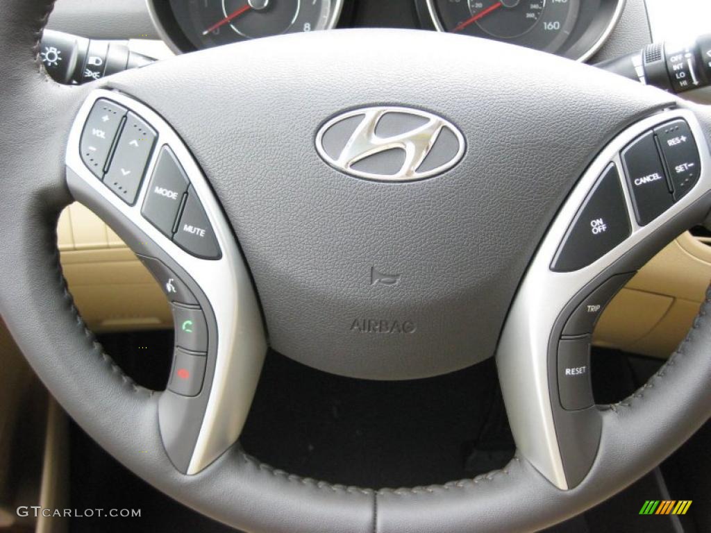 2011 Hyundai Elantra Limited Controls Photo #42321745