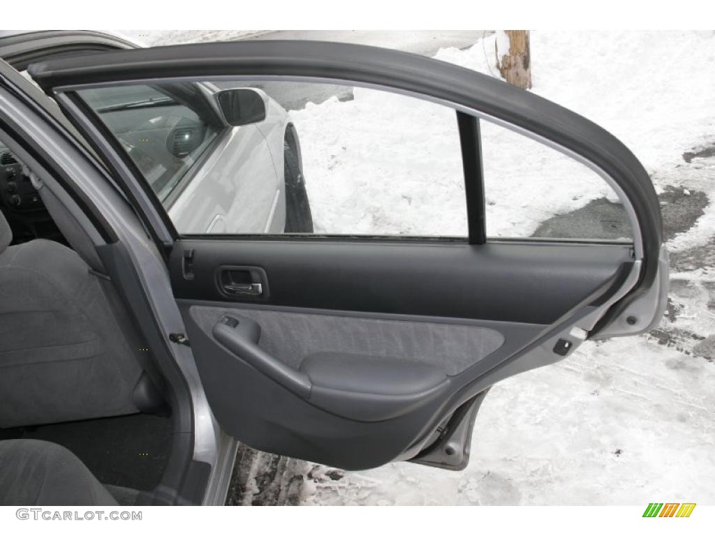 2004 Honda Civic EX Sedan Gray Door Panel Photo #42321843
