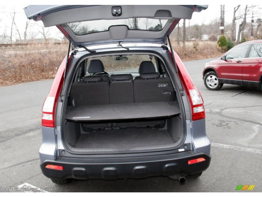 2008 CR-V EX-L 4WD - Glacier Blue Metallic / Gray photo #7