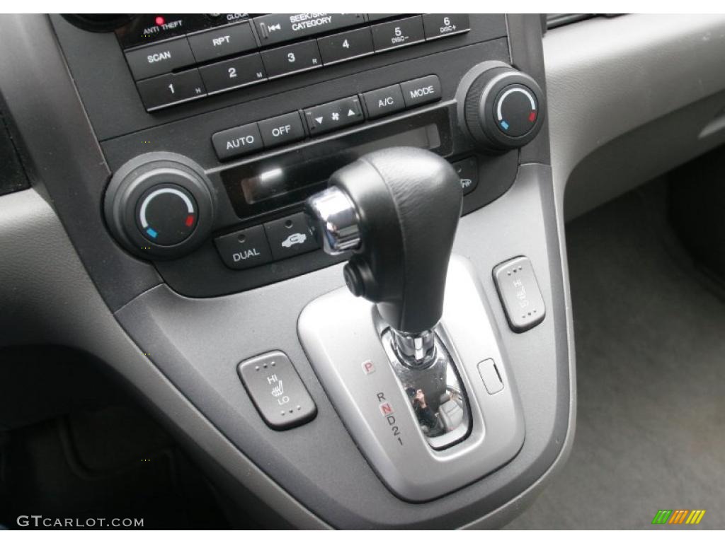 2008 CR-V EX-L 4WD - Glacier Blue Metallic / Gray photo #23