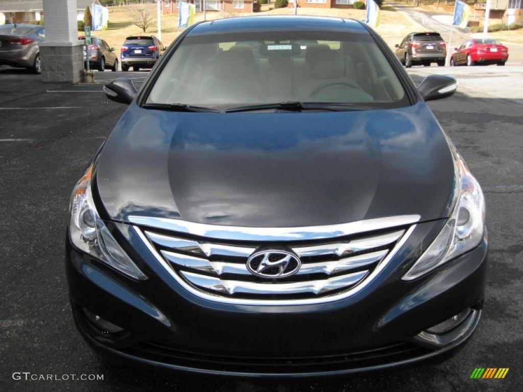 Pacific Blue Pearl 2011 Hyundai Sonata Limited 2.0T Exterior Photo #42323531