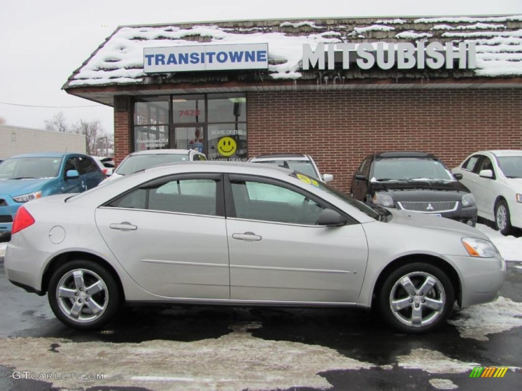 2008 G6 GT Sedan - Liquid Silver Metallic / Ebony Black photo #19