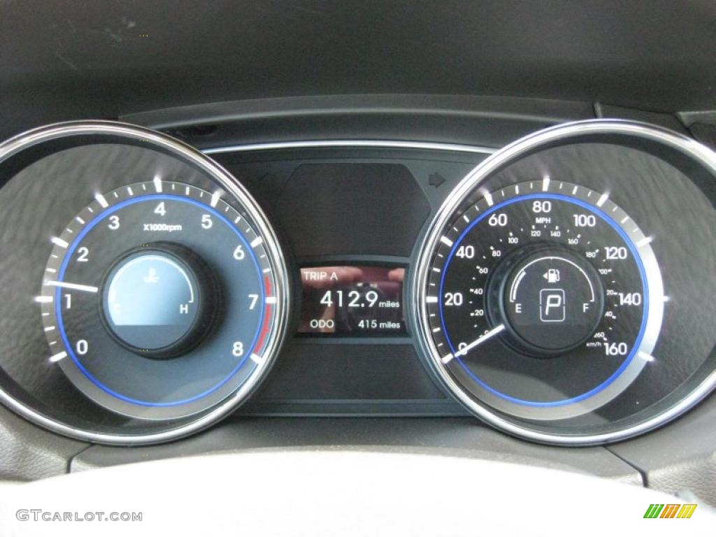 2011 Hyundai Sonata Limited 2.0T Gauges Photo #42323971