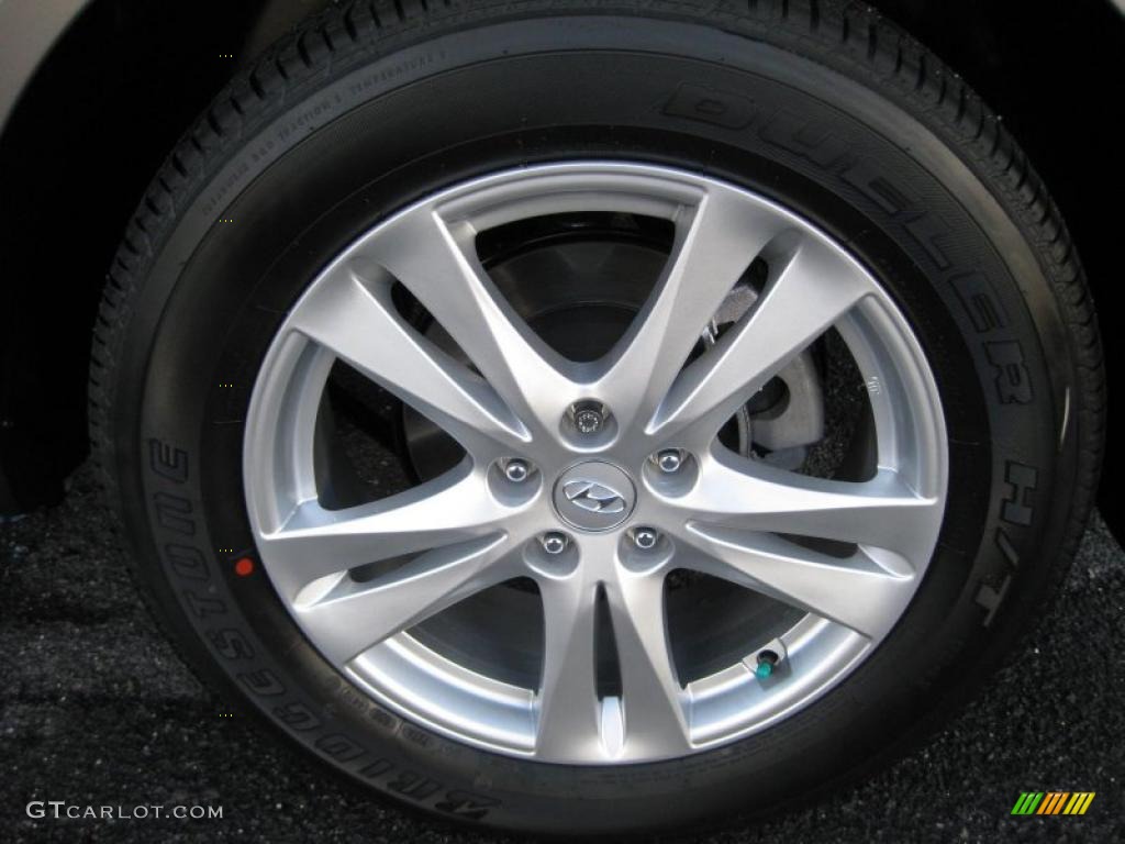 2011 Hyundai Santa Fe Limited Wheel Photo #42324135