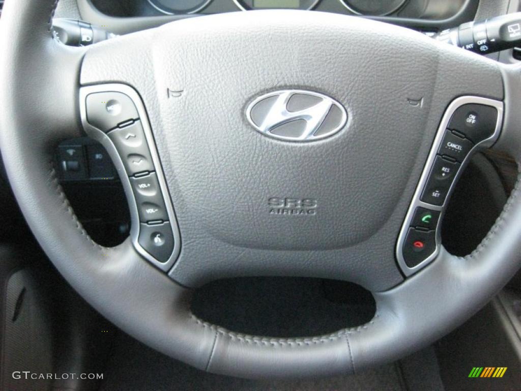 2011 Hyundai Santa Fe Limited Controls Photo #42324443