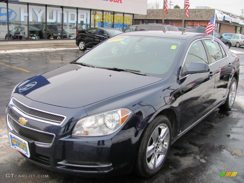 2009 Malibu LT Sedan - Imperial Blue Metallic / Ebony photo #1