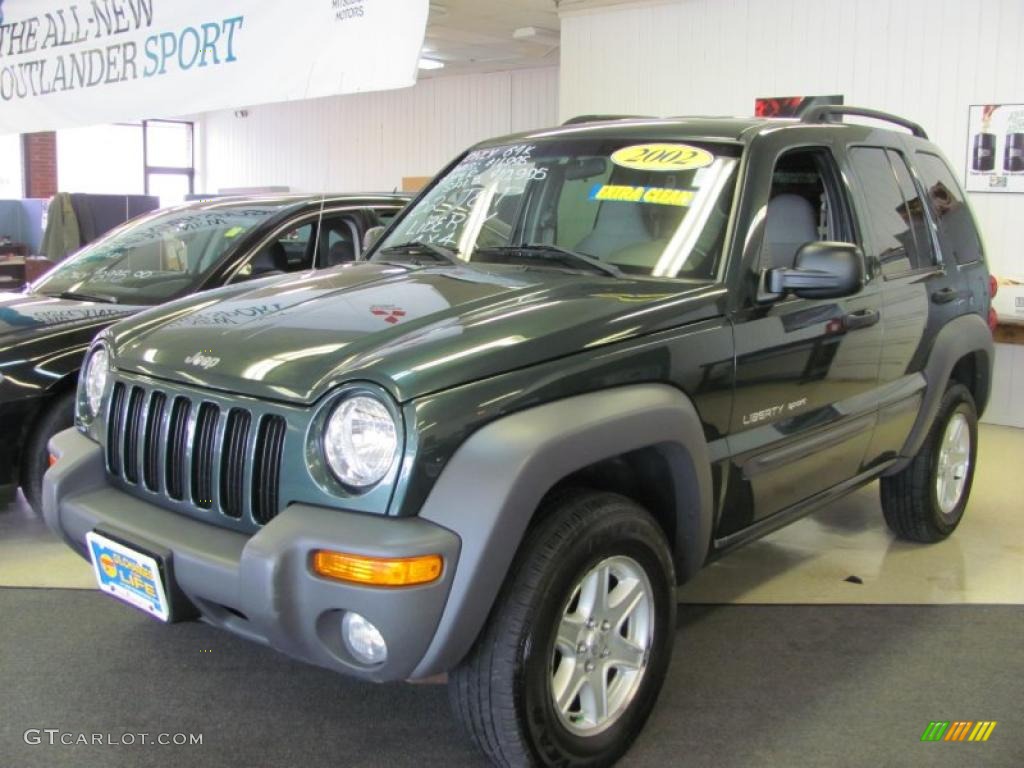 Shale Green Metallic Jeep Liberty