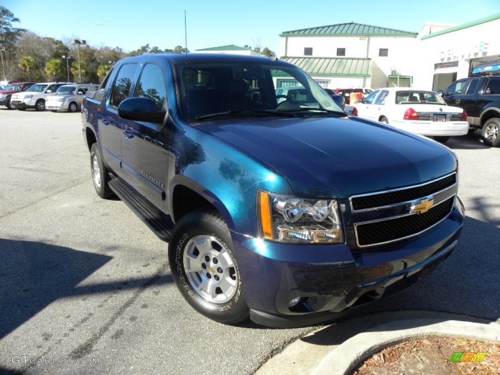 2007 Avalanche LT - Bermuda Blue Metallic / Ebony photo #1