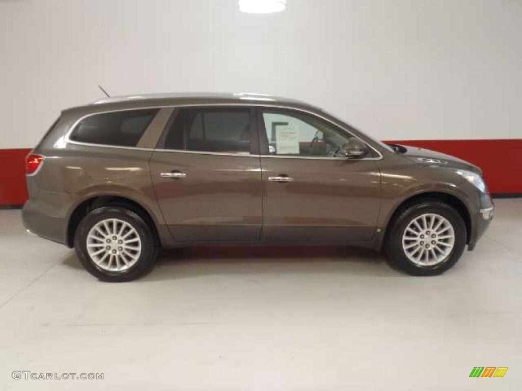 2008 Enclave CXL - Cocoa Metallic / Cashmere/Cocoa photo #3