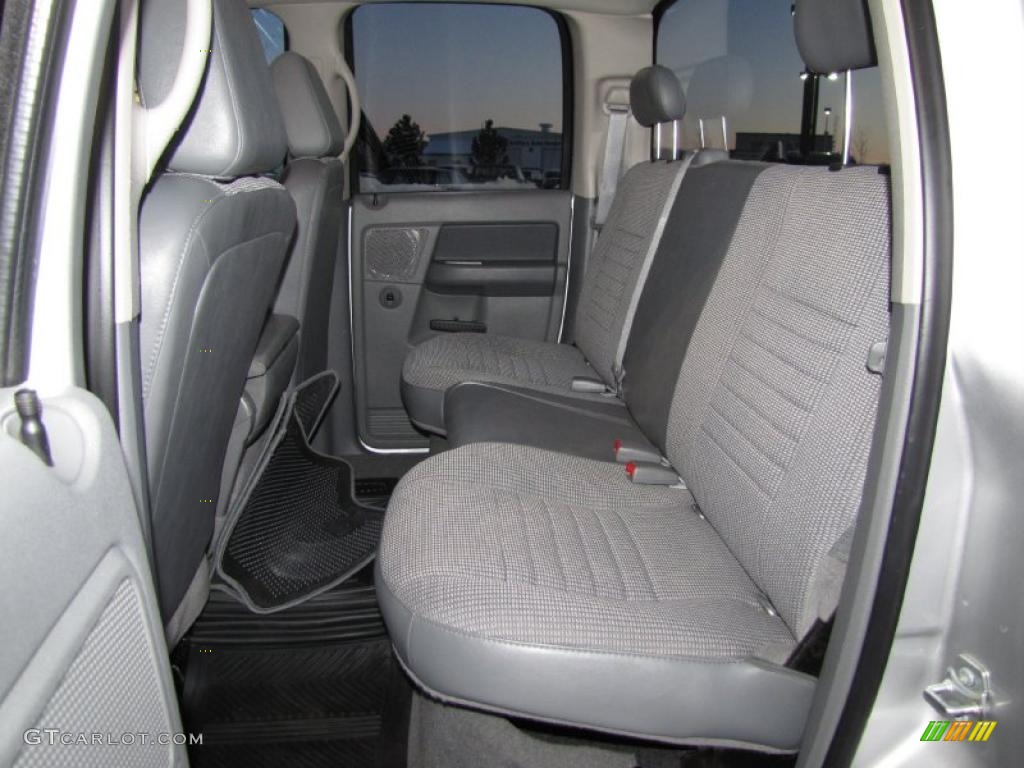2008 Ram 2500 SXT Quad Cab 4x4 - Bright Silver Metallic / Medium Slate Gray photo #5
