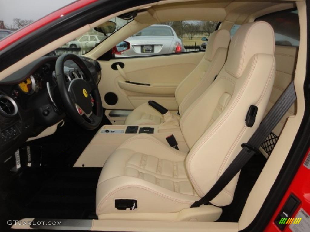 Beige (Tan) Interior 2007 Ferrari F430 Coupe F1 Photo #42328592