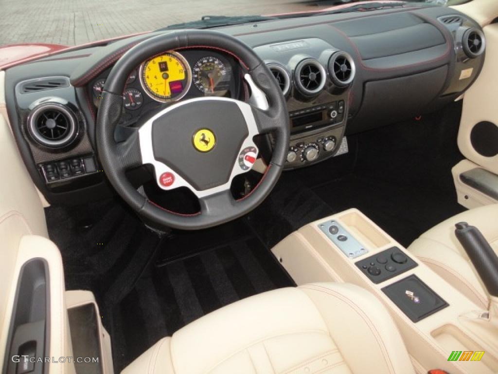 Beige (Tan) Interior 2007 Ferrari F430 Coupe F1 Photo #42328606