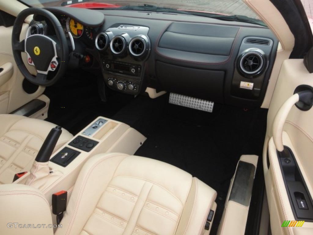 Beige (Tan) Interior 2007 Ferrari F430 Coupe F1 Photo #42328788