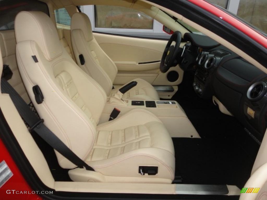 Beige (Tan) Interior 2007 Ferrari F430 Coupe F1 Photo #42328799