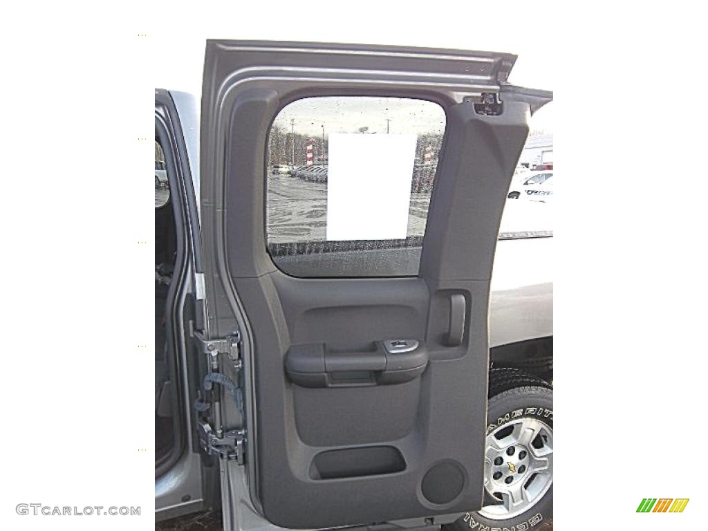 2007 Silverado 1500 LT Extended Cab - Graystone Metallic / Ebony Black photo #18
