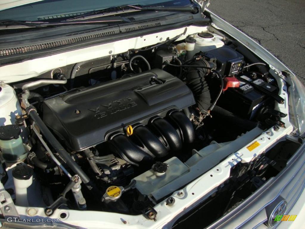 2004 Toyota Corolla LE 1.8 Liter DOHC 16-Valve VVT-i 4 Cylinder Engine Photo #42329598