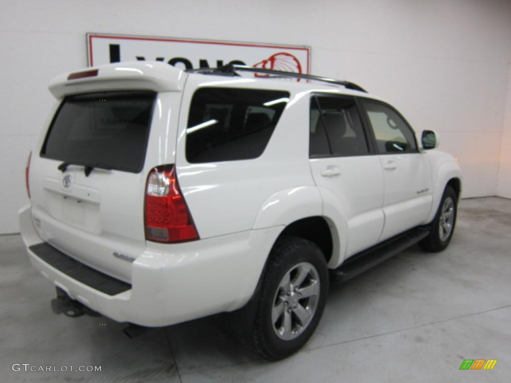 2008 4Runner Limited 4x4 - Natural White / Stone Gray photo #11