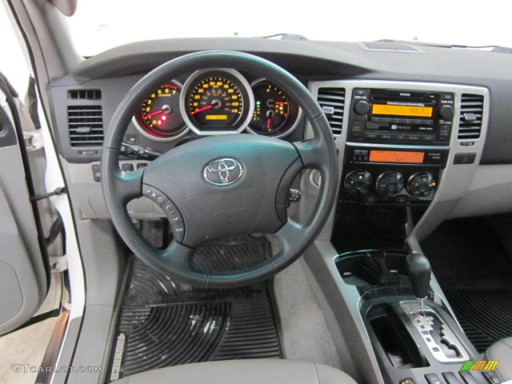2008 Toyota 4Runner Limited 4x4 Stone Gray Dashboard Photo #42330306