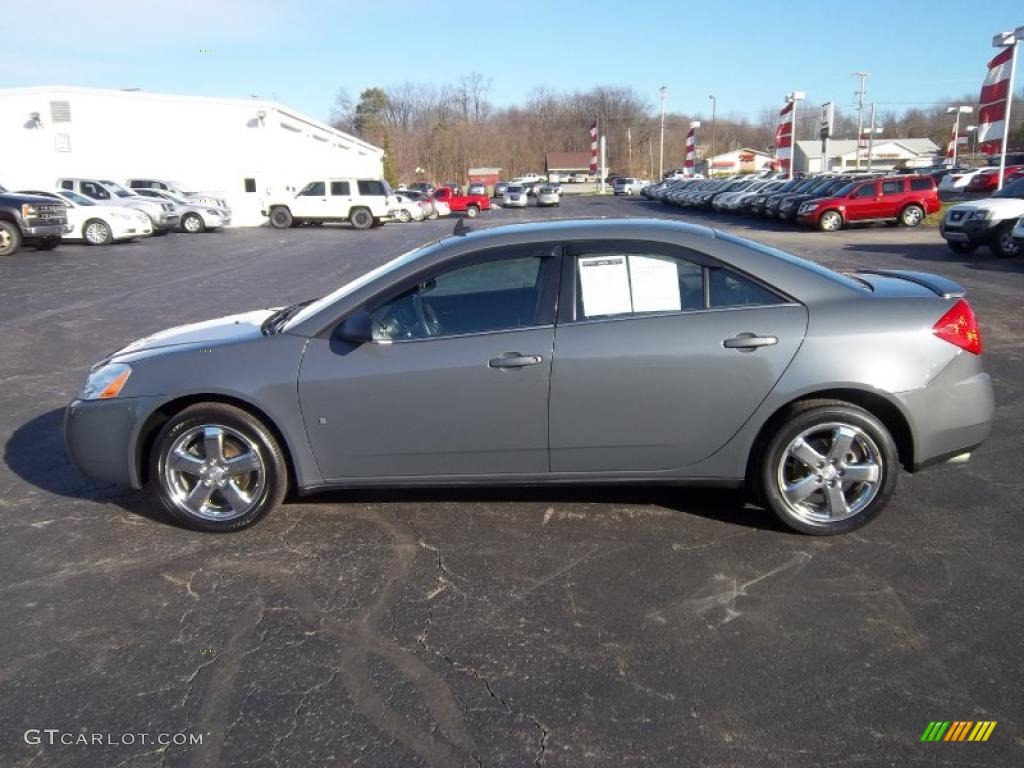 2008 G6 GT Sedan - Dark Steel Gray Metallic / Ebony Black photo #1