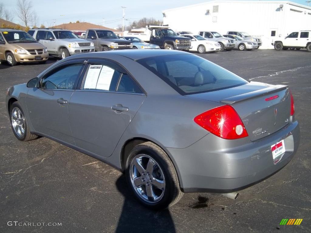 2008 G6 GT Sedan - Dark Steel Gray Metallic / Ebony Black photo #11