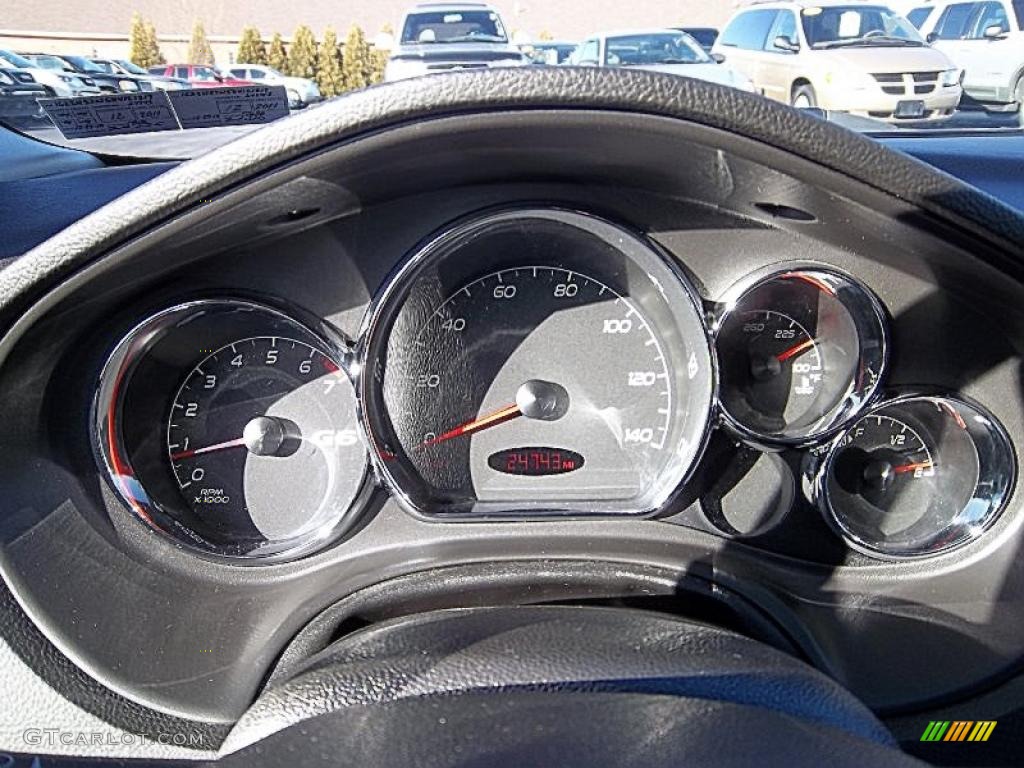 2008 G6 GT Sedan - Dark Steel Gray Metallic / Ebony Black photo #34