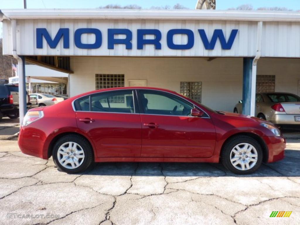 2009 Altima 2.5 - Red Brick Metallic / Charcoal photo #1