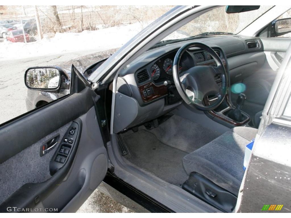 Gray Interior 2000 Subaru Legacy GT Wagon Photo #42331609