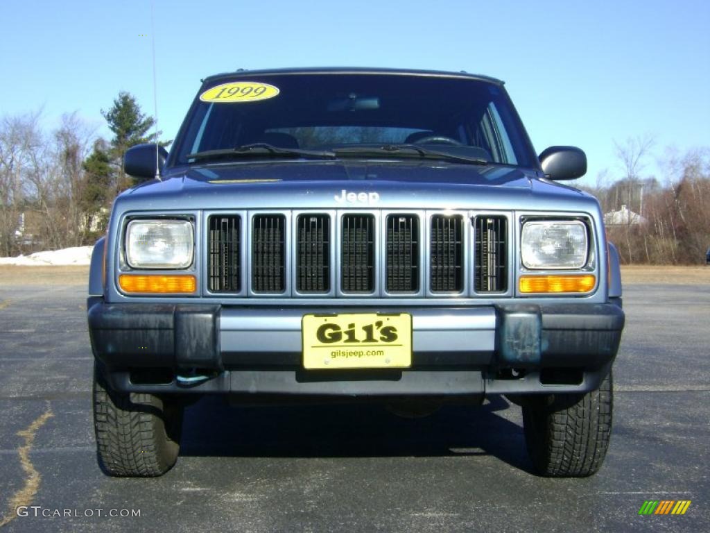 1999 Cherokee SE 4x4 - Gunmetal Pearl / Agate photo #2