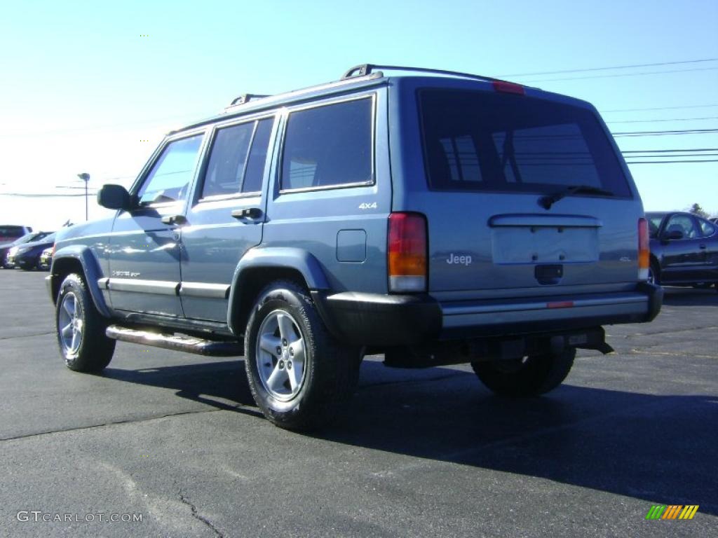 1999 Cherokee SE 4x4 - Gunmetal Pearl / Agate photo #5