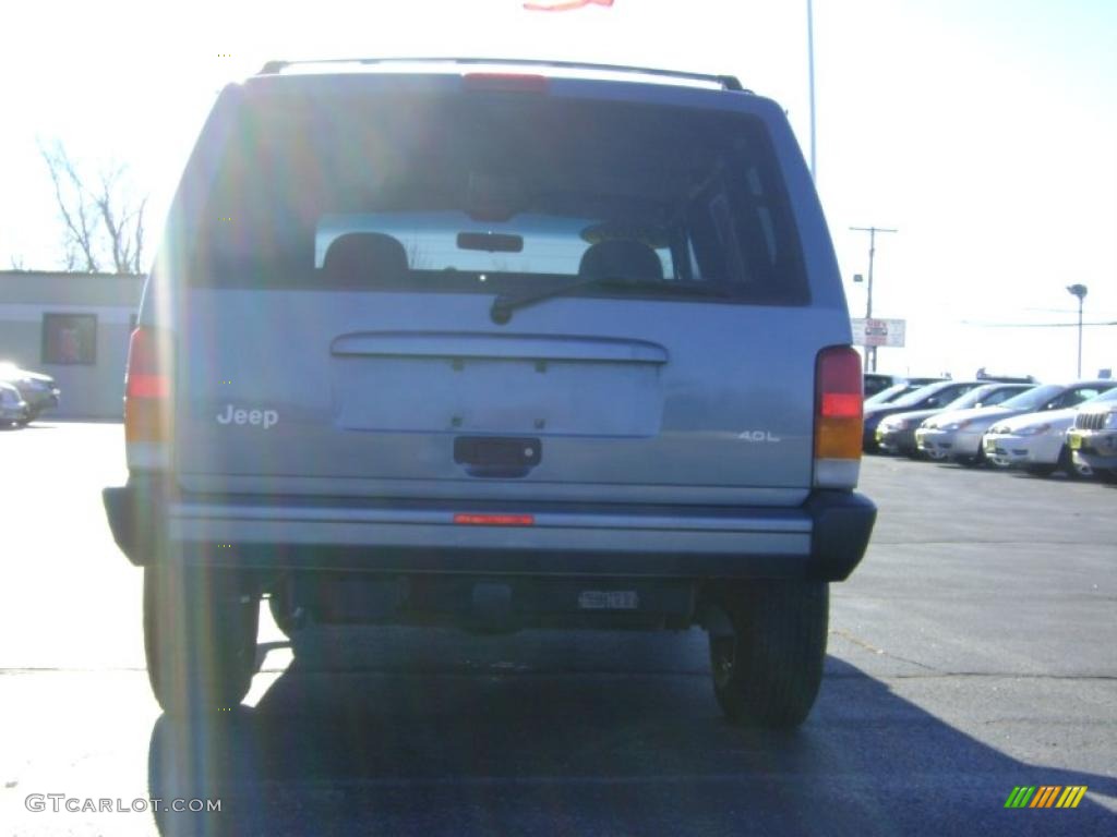 1999 Cherokee SE 4x4 - Gunmetal Pearl / Agate photo #6
