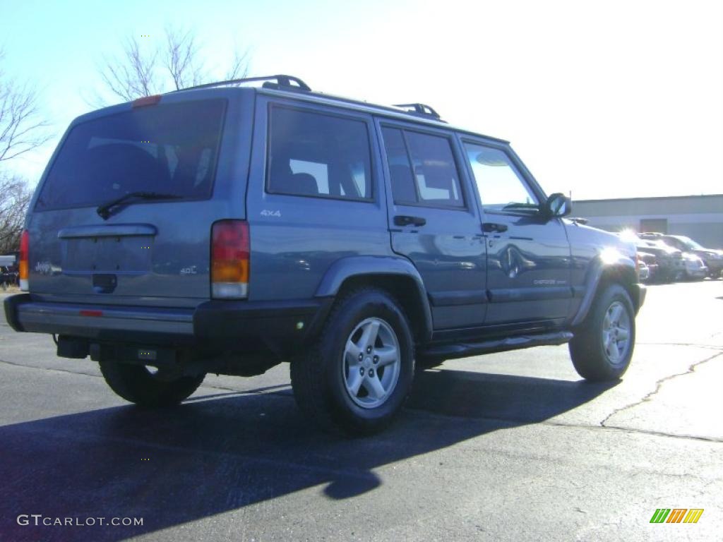 1999 Cherokee SE 4x4 - Gunmetal Pearl / Agate photo #7