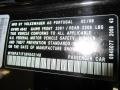 2008 Volkswagen Eos Lux Info Tag