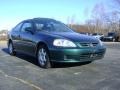 Clover Green Pearl - Civic EX Coupe Photo No. 9