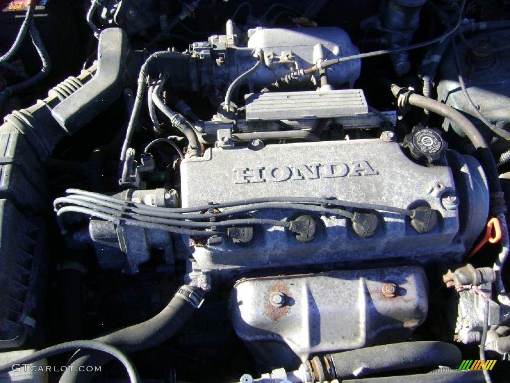 2000 Honda Civic EX Coupe 1.6 Liter SOHC 16-Valve 4 Cylinder Engine Photo #42332959