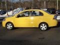 2010 Summer Yellow Chevrolet Aveo LT Sedan  photo #9