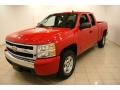 2008 Victory Red Chevrolet Silverado 1500 LT Extended Cab 4x4  photo #3