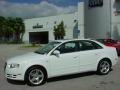 2007 Ibis White Audi A4 2.0T Sedan  photo #2