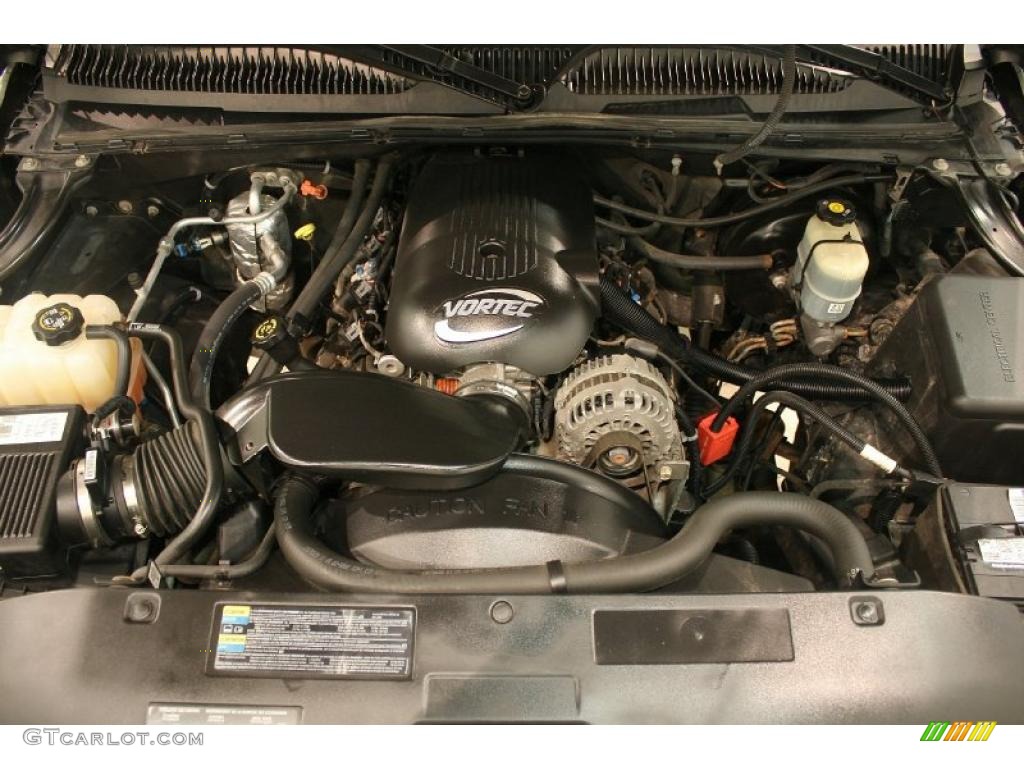 2002 Chevrolet Silverado 1500 LS Regular Cab 4x4 5.3 Liter OHV 16 Valve Vortec V8 Engine Photo #42336775