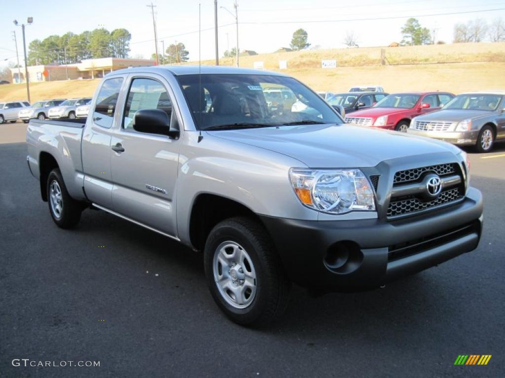 Silver Streak Mica 2011 Toyota Tacoma Access Cab Exterior Photo #42336831