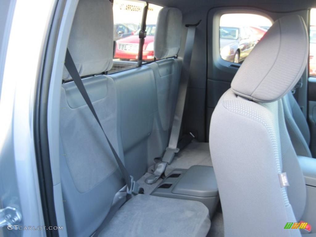 Graphite Gray Interior 2011 Toyota Tacoma Access Cab Photo #42336939
