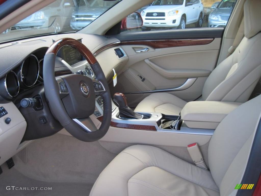 Cashmere/Cocoa Interior 2011 Cadillac CTS 3.6 Sedan Photo #42337488