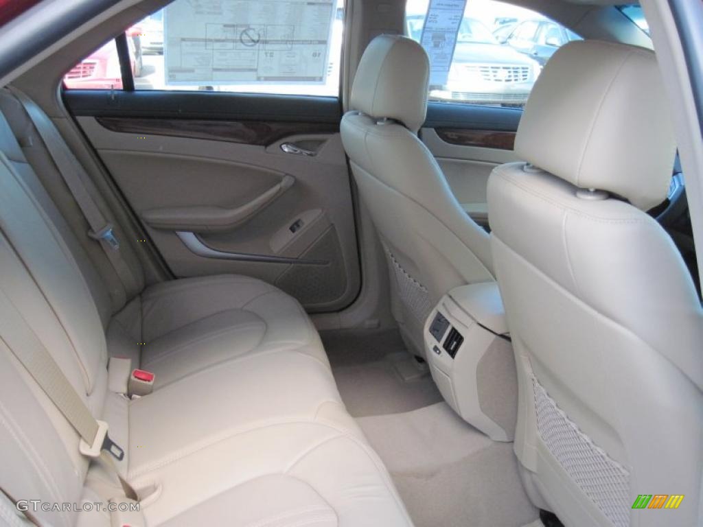 Cashmere/Cocoa Interior 2011 Cadillac CTS 3.6 Sedan Photo #42337575