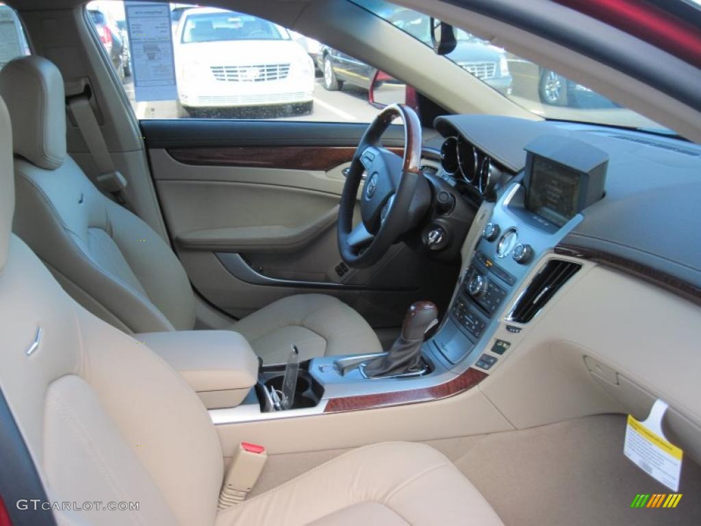 Cashmere/Cocoa Interior 2011 Cadillac CTS 3.6 Sedan Photo #42337587